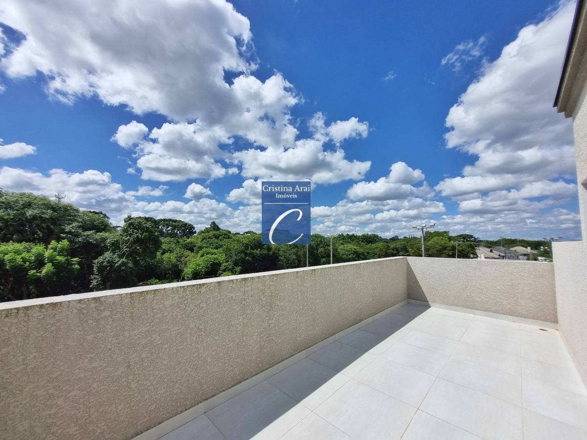 Sobrado no São Braz, 107,82m², 3 quartos, terraço descoberto